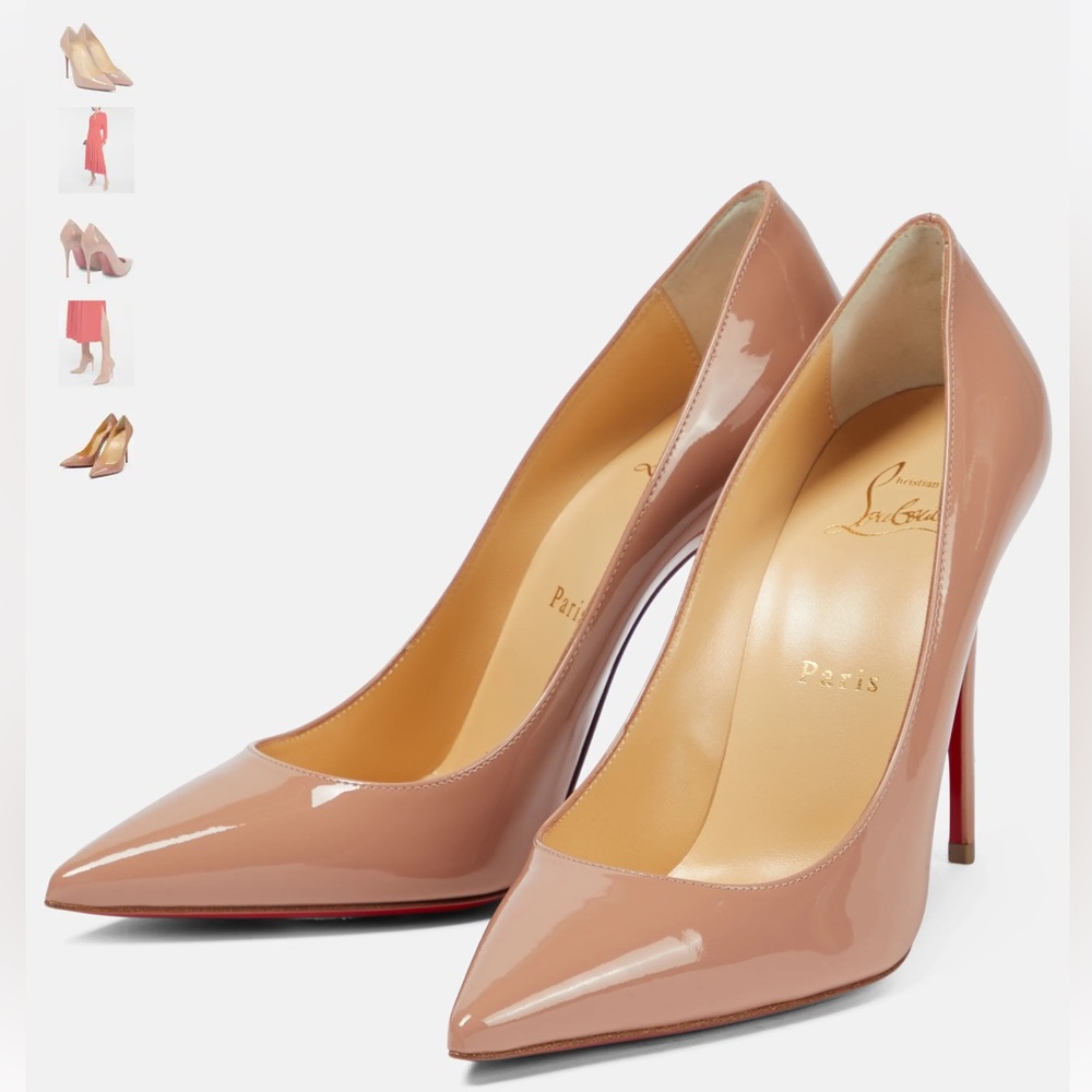 Authentic Christian Louboutin Pigalle 100mm